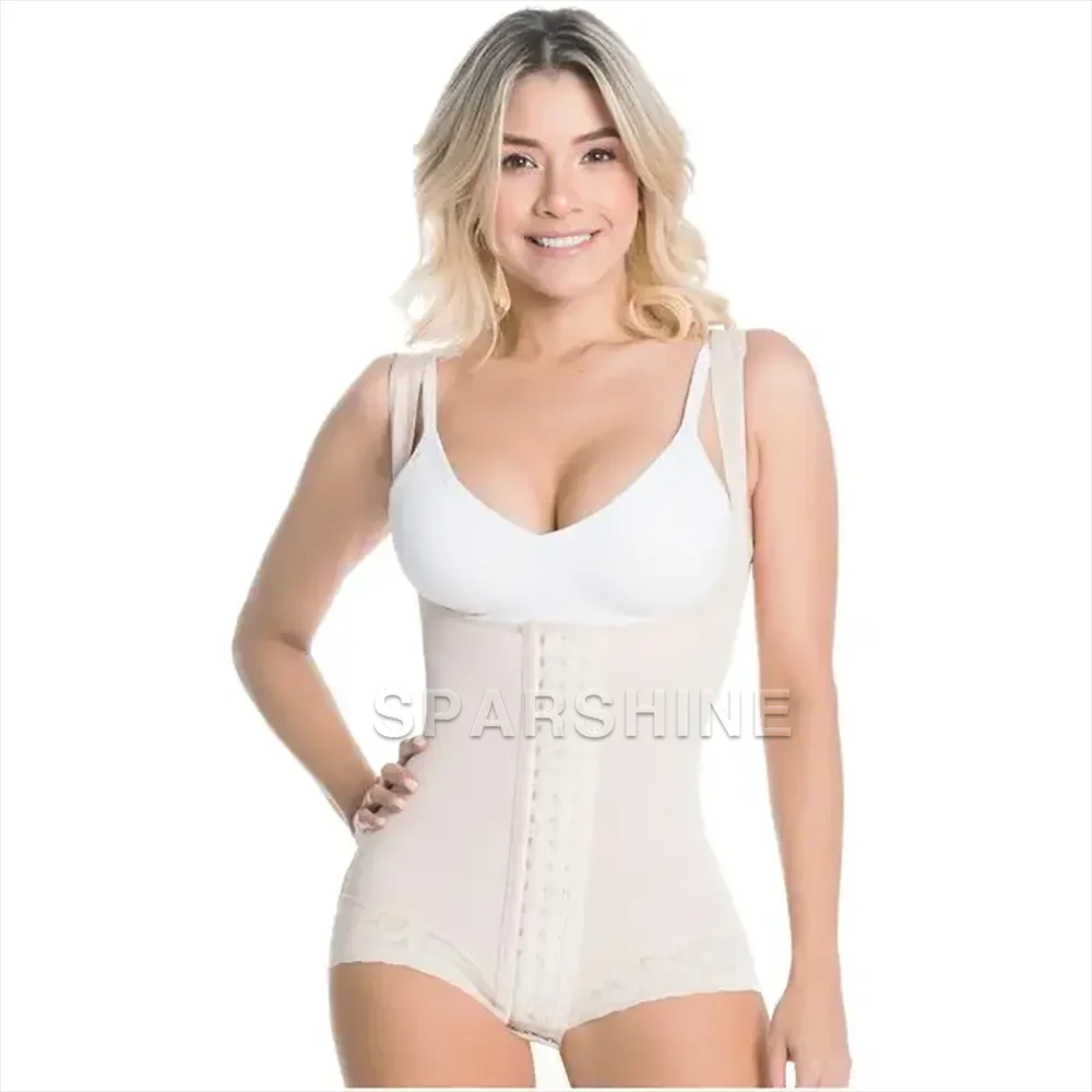 Fajas Colombianas Compression Waist Trainer Corset Body Shapers Lace Women's Slimming Underpants Convenient Tummy Control