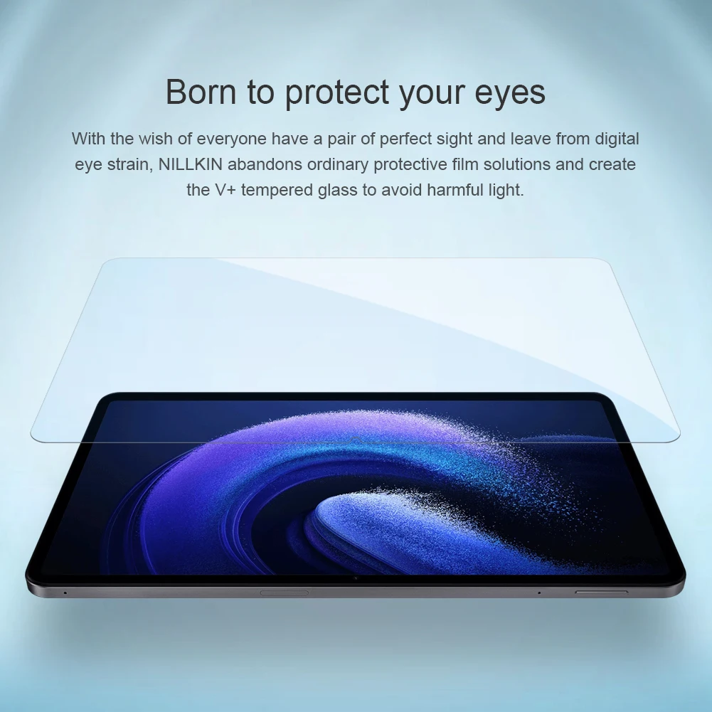 Nillkin For Xiaomi Mi Pad 6 Pro Glass V+ Screen Protector Anti Glare Blue Light for Xiaomi Mi Pad 6 / 6 Pro Tempered Glass Film