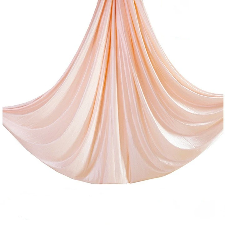 

4M/5M/6M/7M/8M Gymnastic Skin Color Antigravity Flying Aerial Silk Yoga Swing Hammock Set