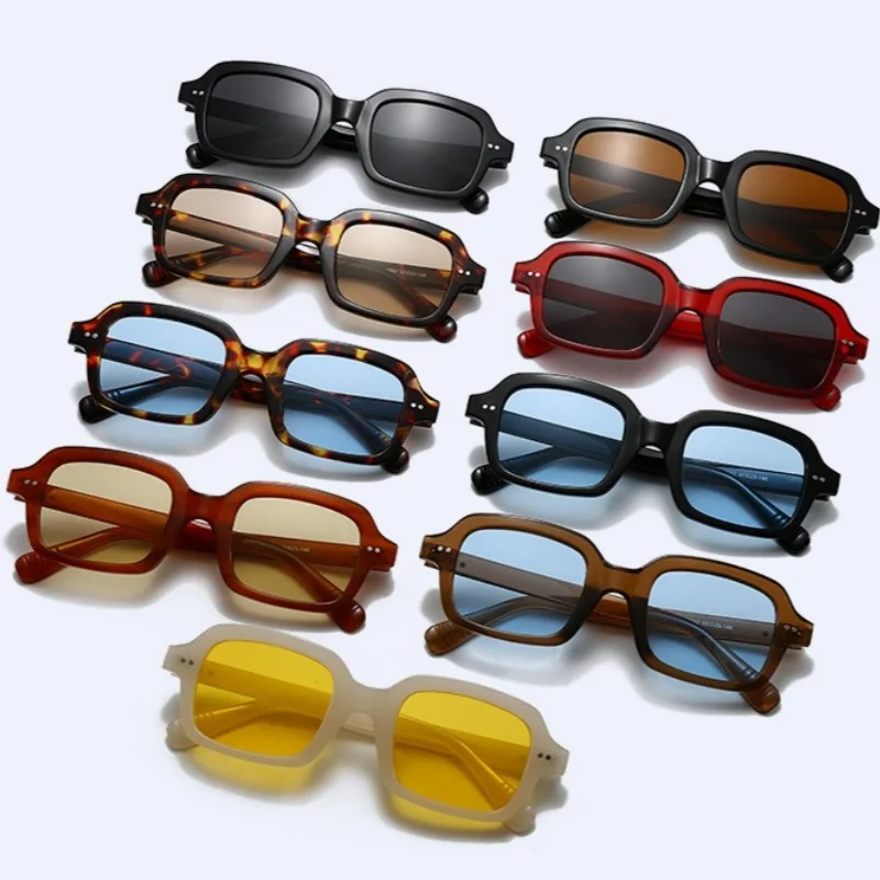 جديد جودة عالية ليوبارد النظارات الشمسية في الهواء الطلق أزياء خمر نظارات شمسية الأشعة فوق البنفسجية حماية إطار كامل النظارات