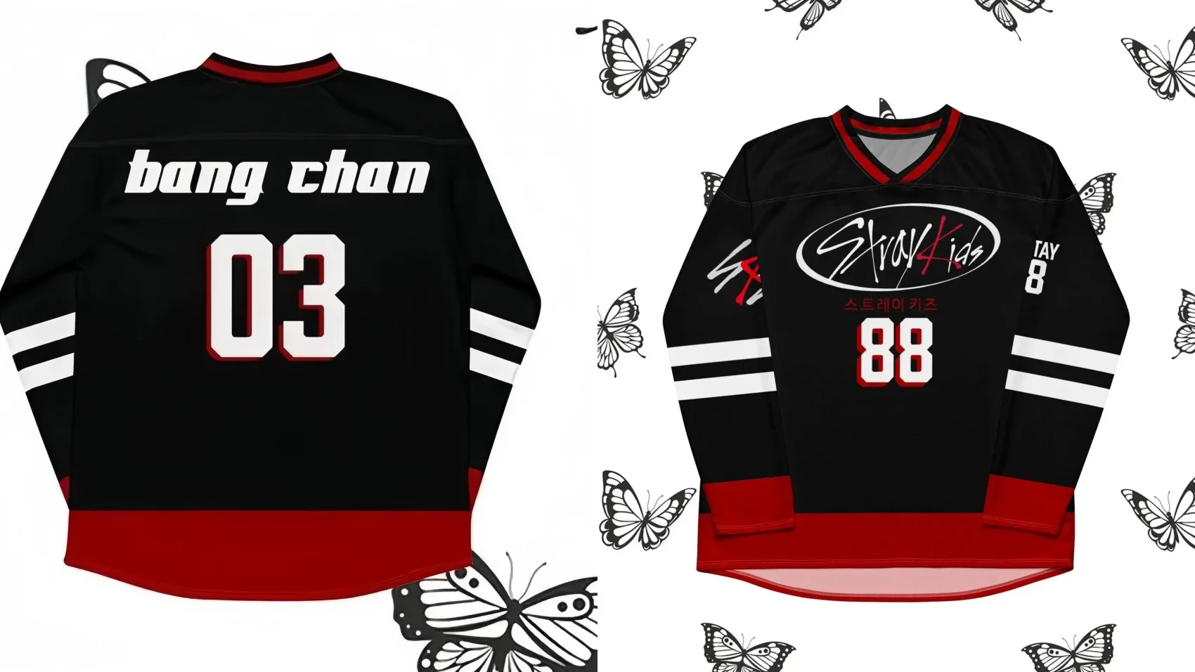 STRAY KIDS Hockey Jersey STAY Merch Shirt Kpop Concert Outfit Kpop 2026 Summer Men Women Sport Shirt Breathable Quick-dry Shirt