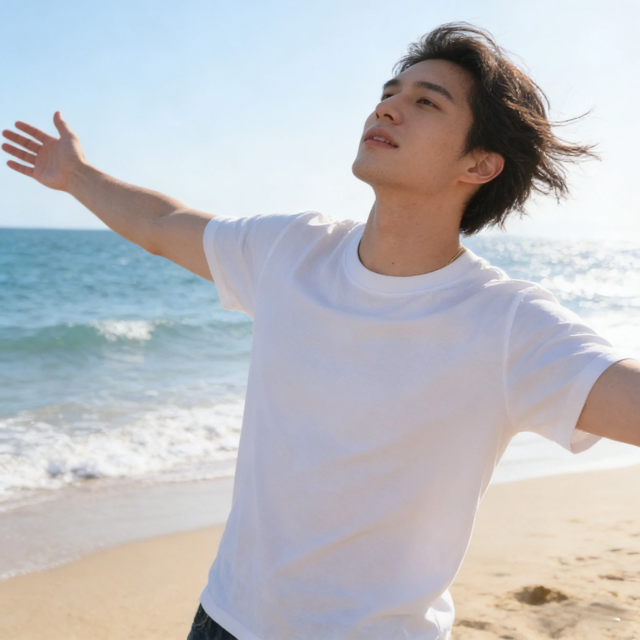 Camiseta de Algodón Lisa de Color Sólido para Hombre y Mujer, Cuello Redondo, Manga Corta, para Parejas, Ropa Familiar Cómoda e Informal, Verano 2026