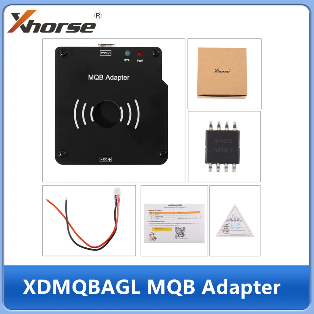 

Xhorse XDMQBAGL MQB Adapter No Need to Disassemble the Instrument Work with MLB Tool