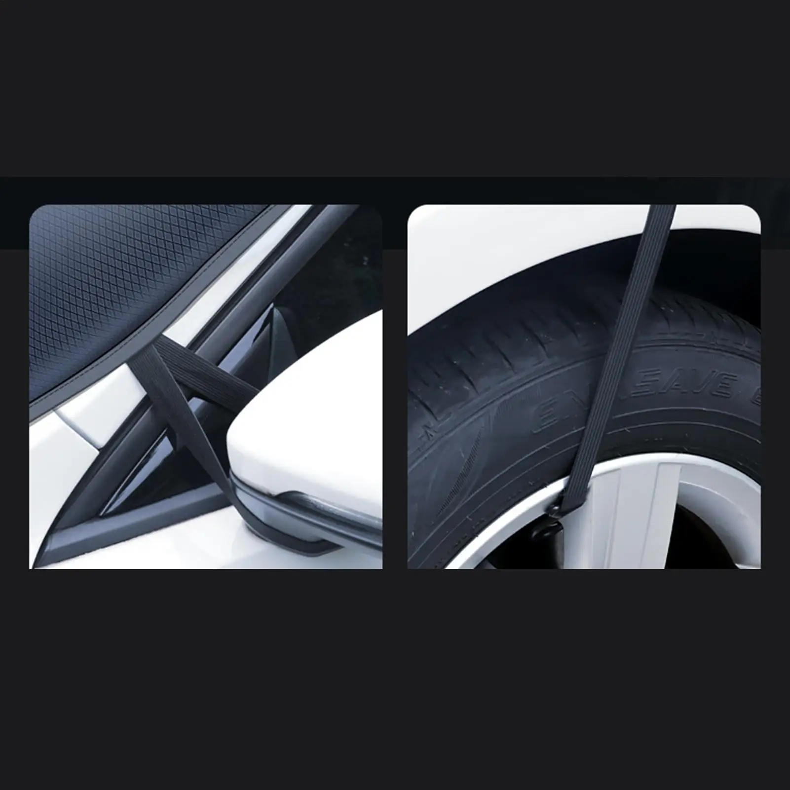 

Windshield Cover Sun Shade SUV Windshield Sun Shade Heat Resistant UV Protection Foldable Screen Cover For Snow Winter Parking