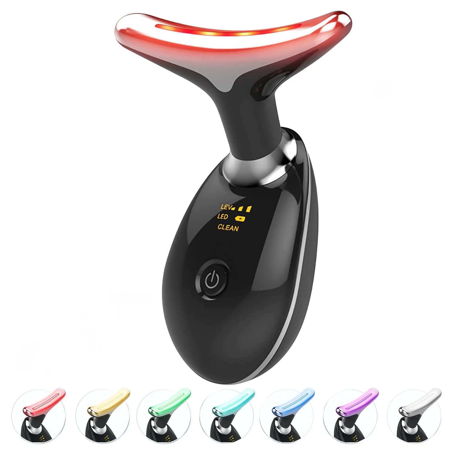 

Skin Care Routine 7-in-1 Face Neck Massager Home Use Tools