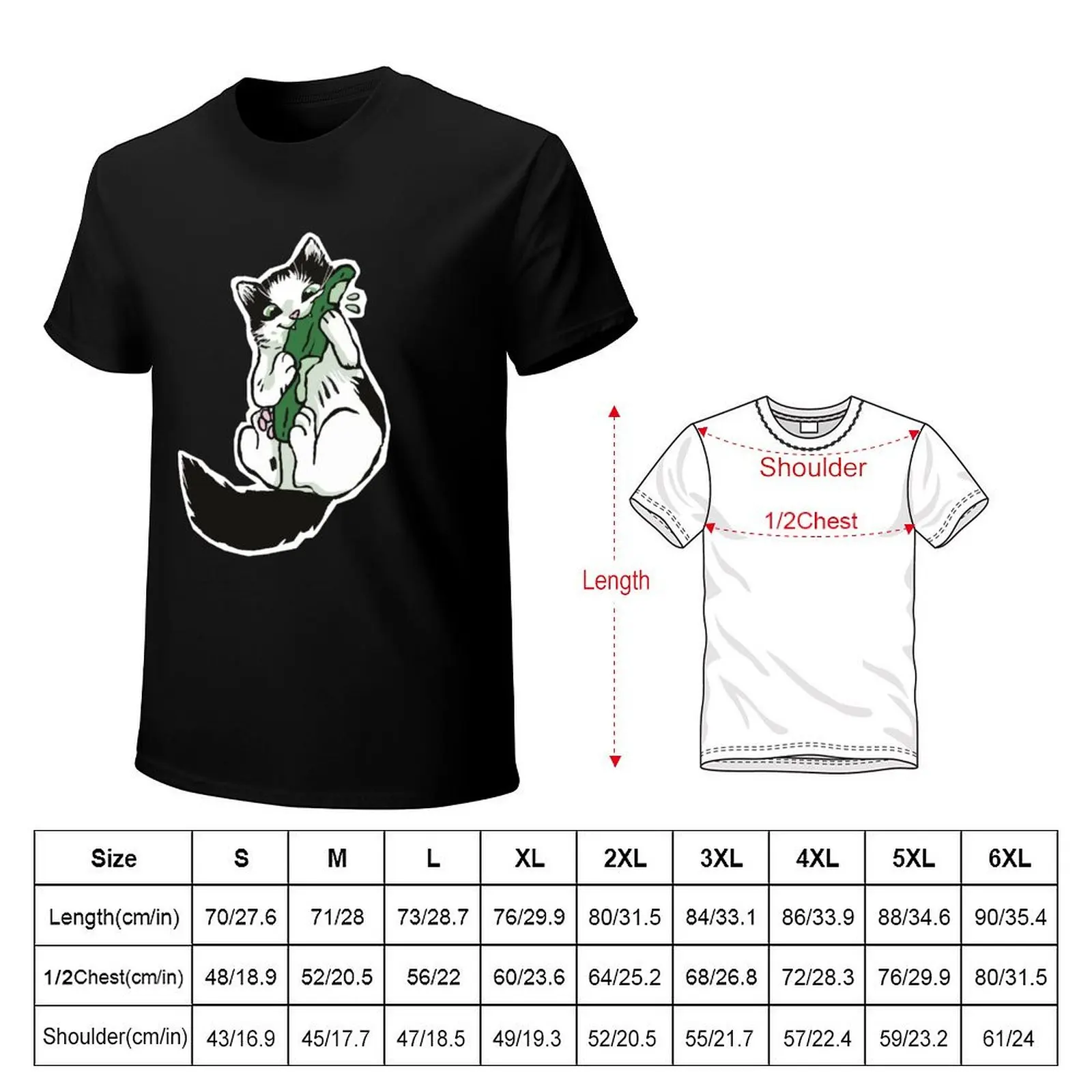 Mauri Eating A Cucumber T-Shirt boys animal print customizeds plus size clothes graphic tee shirt men