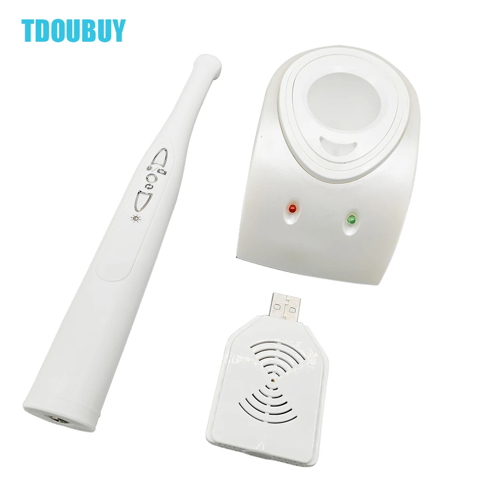 TDOUBUY Denspay أحدث عدسة كاميرا لاسلكية واي فاي داخل الفم مع مستشعر صورة 1/4 CCD كاميرا محمولة داخل الفم للأسنان