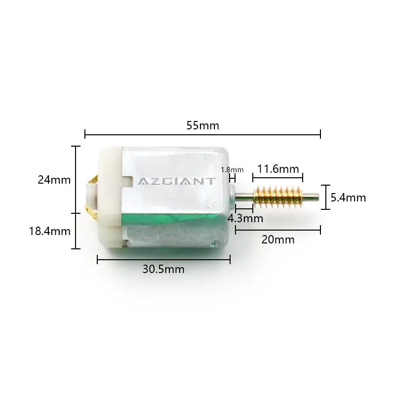AZGIANT Auto Folding Mirror Motor Interior Replacement Parts DC 12V Power Fold For Honda Civic MK7 FRV BE3 BE8 Car Accessories