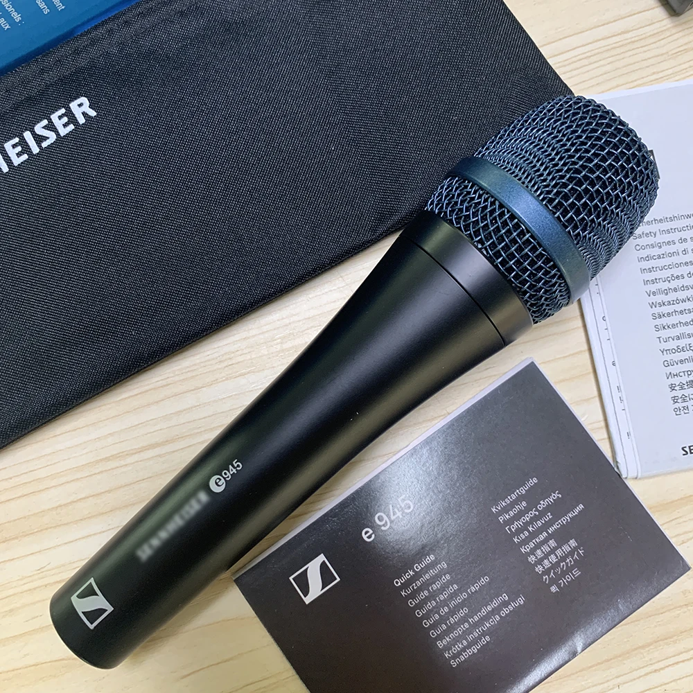 Professional Wired Microphone E900 E945 Dynamic SuperCardioid Vocal Microphone Frist-Class Live Vocal Dynamic Microfono