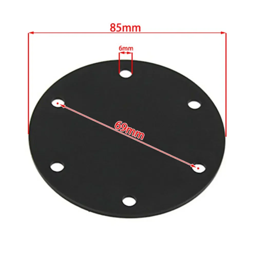 Steering Wheel Horn Cover Easy To Use Hex Wrench High Quality Screws 8.5cm X 0.5cm X 8.5cm Aluminum Fast Delivery