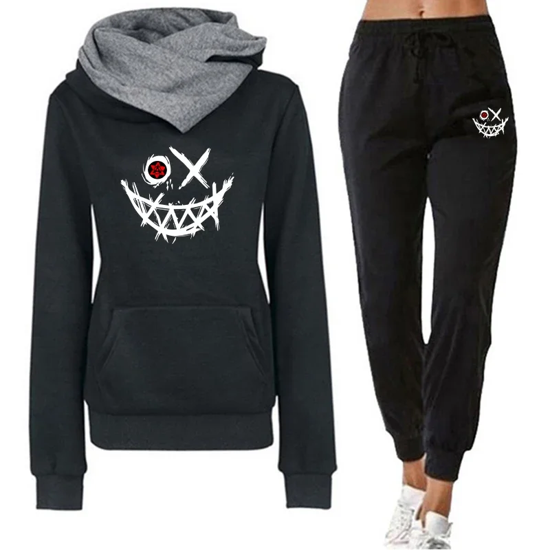 

Повседневный спортивный костюм-двойка для женщин: худи и брюки, облегающий крой, весна 2026, высокое качество, комфорт для спортзала, бега и активного отдыха, модный дизайн