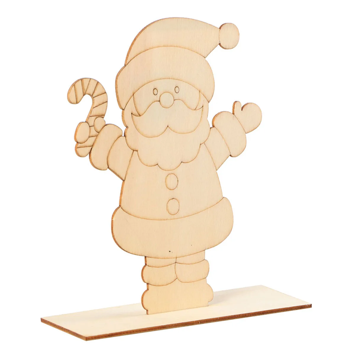

2Pcs Kids Drawing Board Smooth Christmas Wood Decorations Ideal Home nament Safe Wooden Craft Gifts Sewing Tools