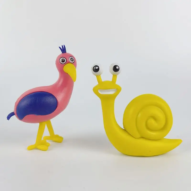 Gioco a mano da giardino di vendita caldo, bambola mostro, cartone animato, ornamenti circostanti, scatola cieca, regalo di compleanno