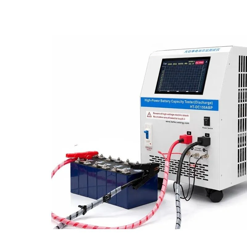 Heltec High-Power 10-120V Battery Capacity Tester with 150A Discharge 10-120V Lithium Nimh Lead-Acid Battery Discharge Tester