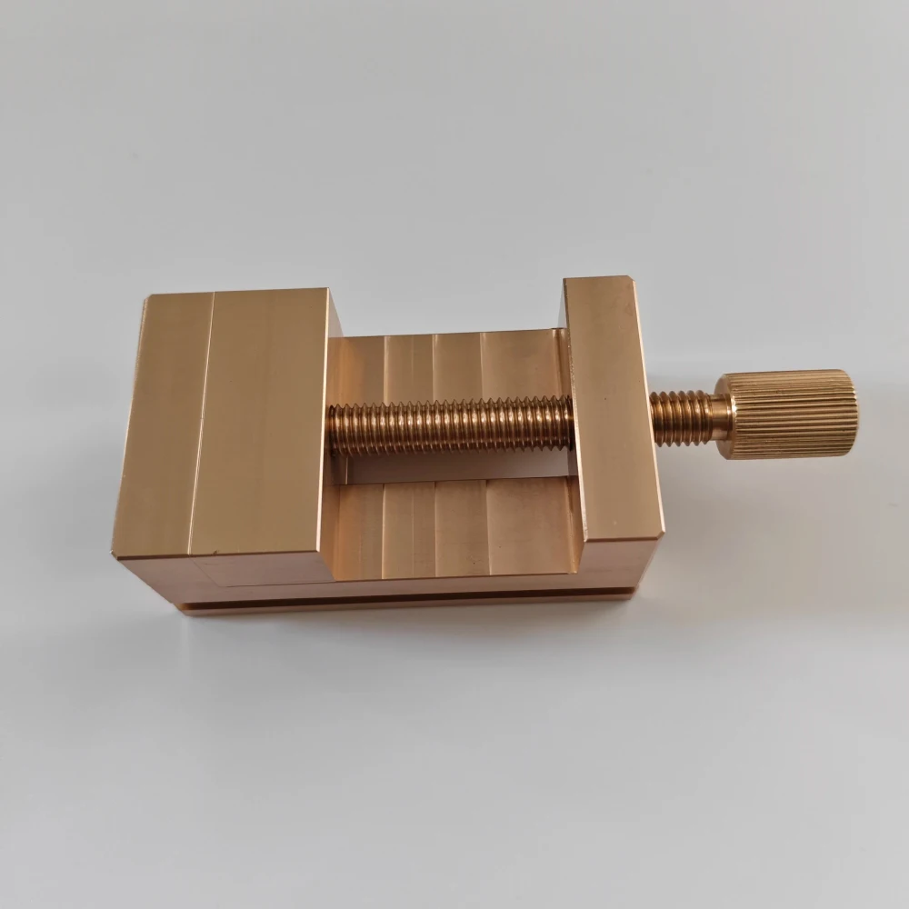 

High Precision Multi-Function Mini Brass Vise - Manual Clamping Tool, 0-33MM Opening
