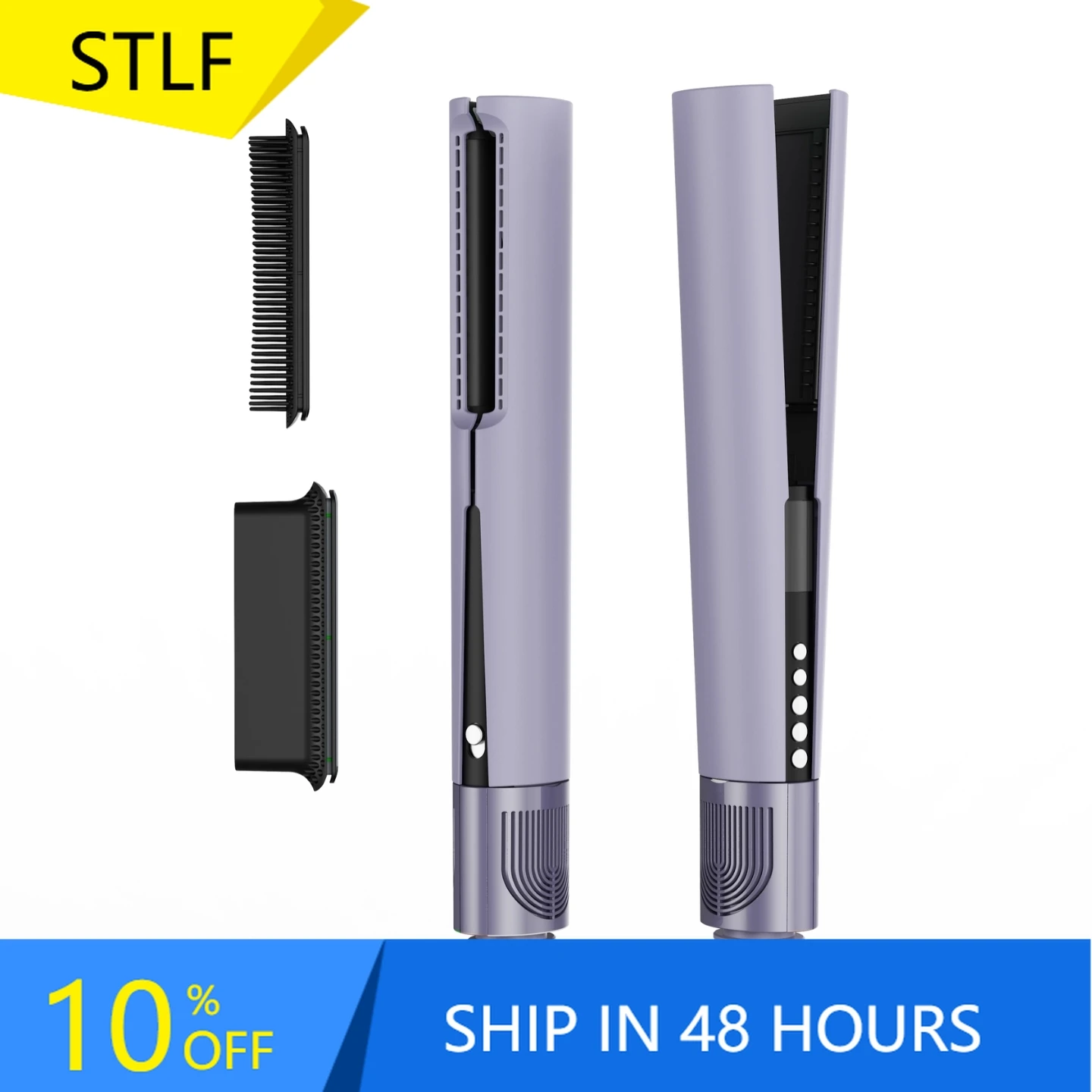 STLFMultistyler المحمولة 110,000 دورة في الدقيقة موتور تيار مباشر 1600 واط 3 سرعات الكل في واحد الرطب/الجاف استقامة الشباك مصفف شعر حديد مسطح الشعر