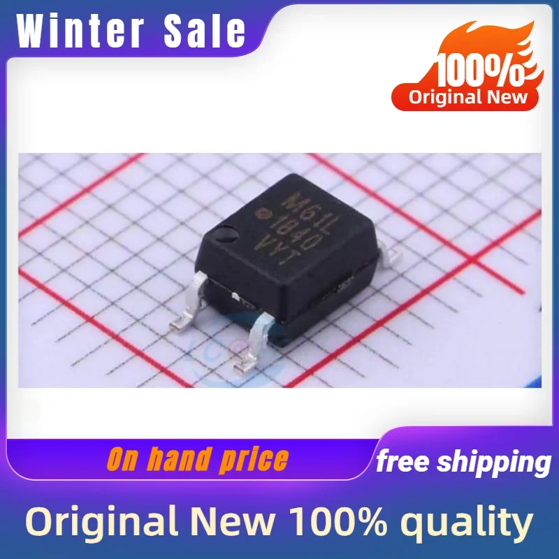 10PCS New original ACPL-M61L-500E ACPL-M61L M61L SOP5 IC quality goods