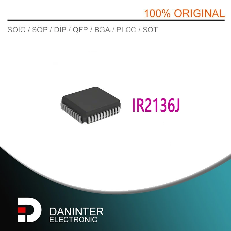 5PCS/LOT  IR2136J    IR2136 PLCC-44  