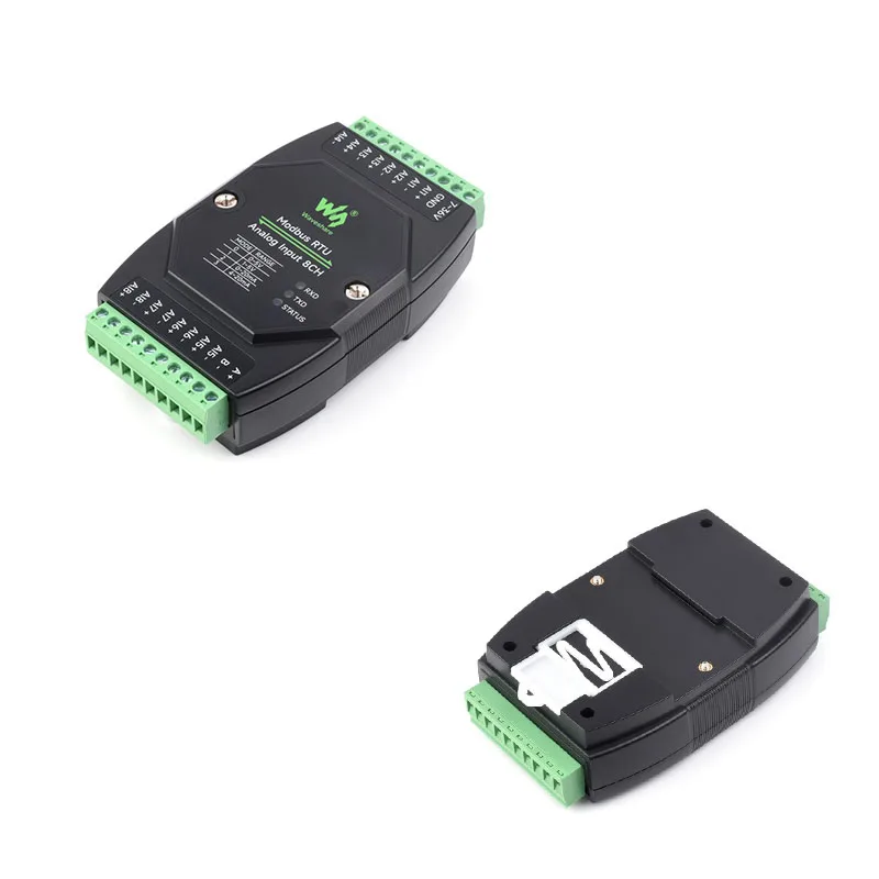 8 Channel Analog Input Module 12bit ADC 0-10V 4-20mA Voltage Current Acquisition Industrial Control