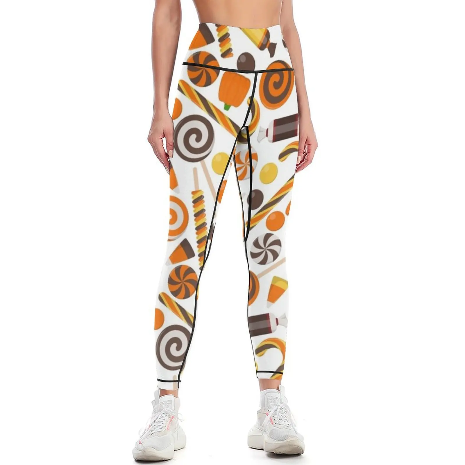 

Halloween Candy Leggings joggers for Sweatpants Womens Leggings