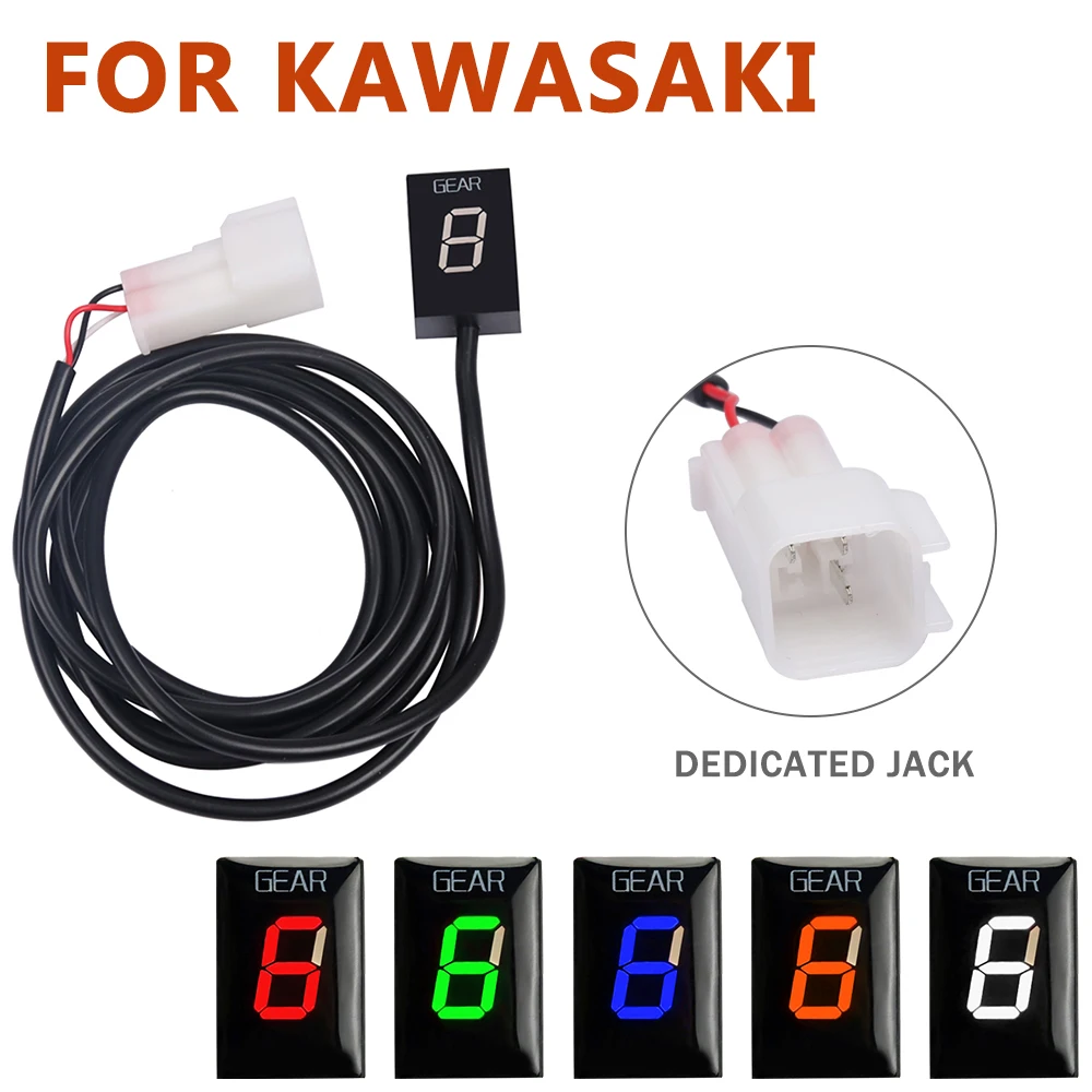 For Kawasaki Z750 Z 750 2004 2005 2006 Motorcycle Accessories Gear Indicator Gear Display Meter Ecu Direct Mount Speed Display