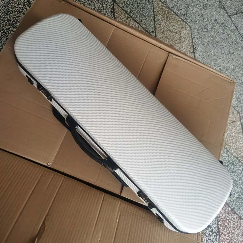 

Wholesale Carbon Fiber Violin case Super Light square with High Quality