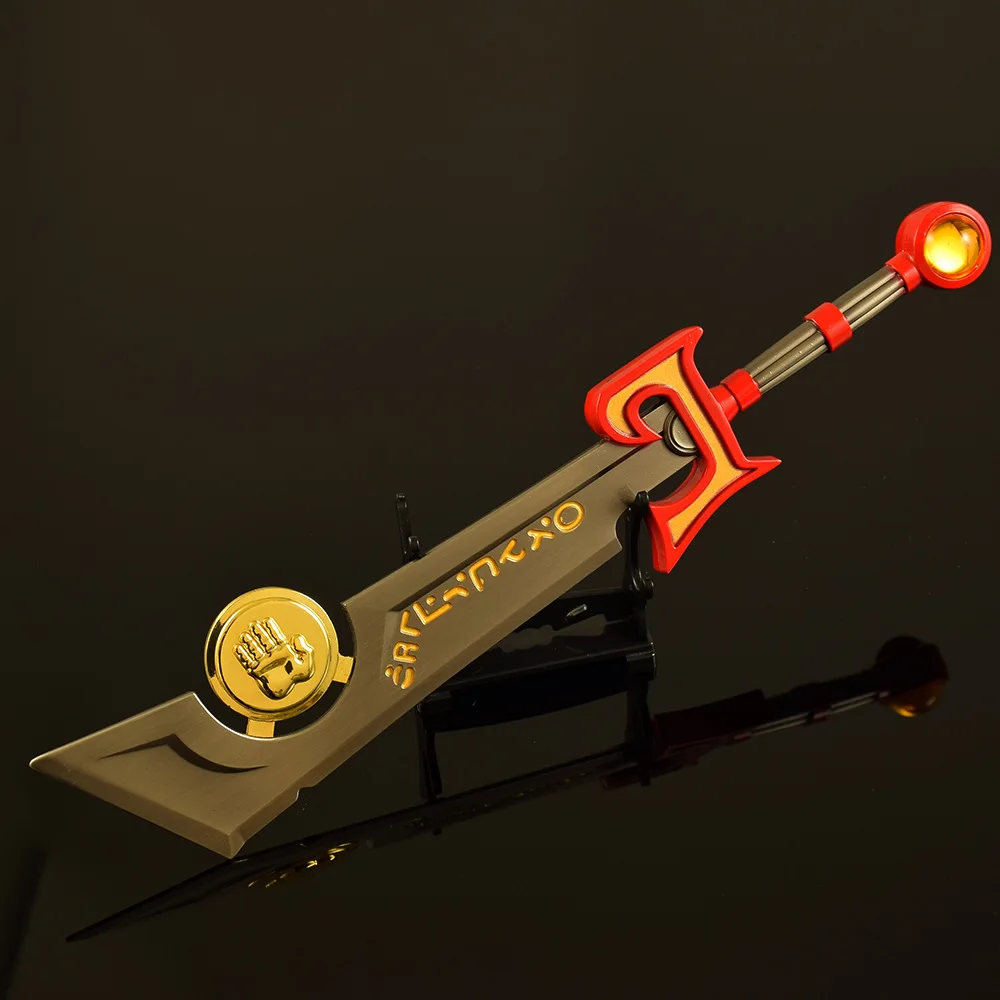 30 centimetri World of Warcraft Arma Gioco Arma Periferica Ashbringer Arma In Metallo Spada Modello Ornamento Collezione Artigianato Regali Giocattoli