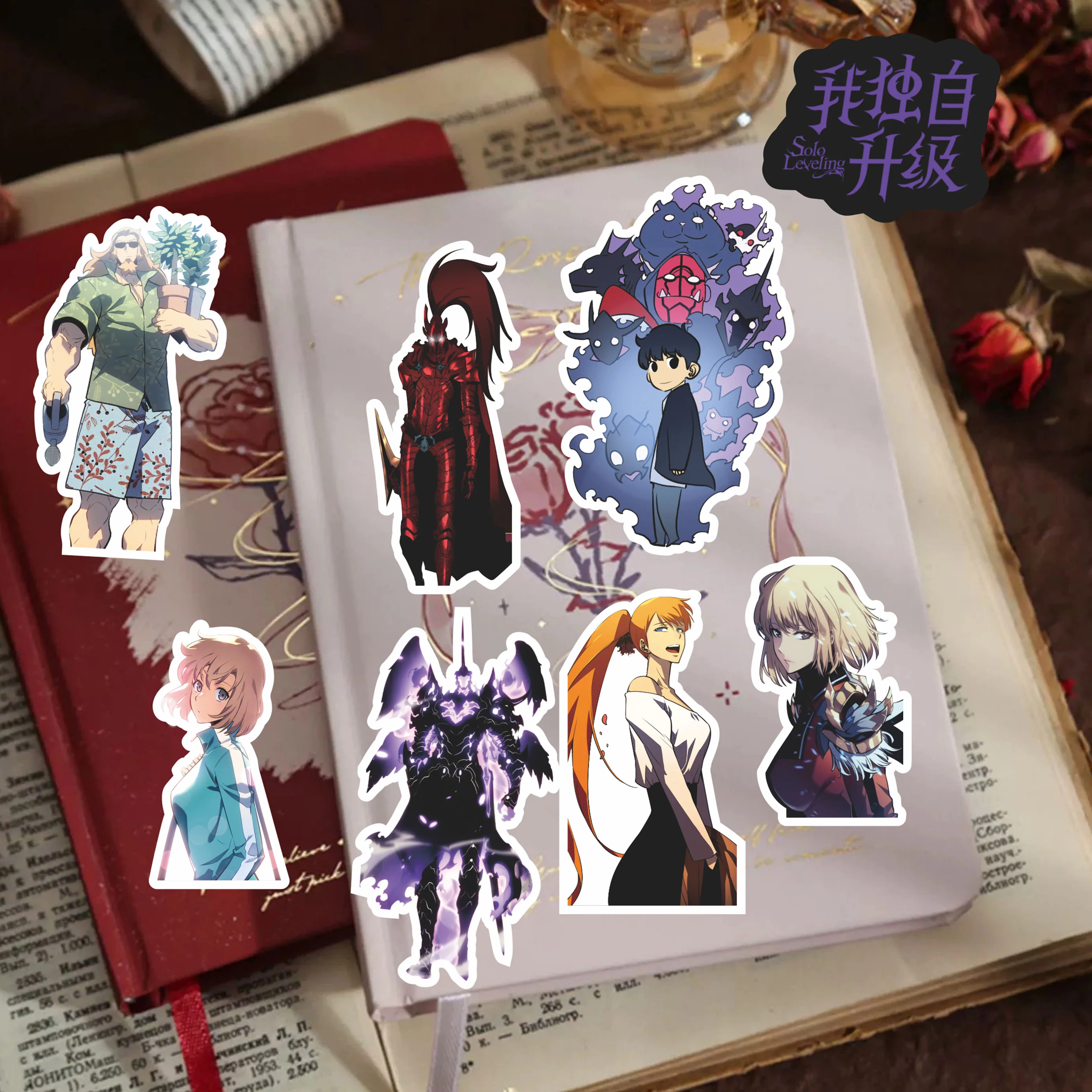 75Pcs Korean Man I Unique Upgraded Animation Peripheral Stickers DIY Handbook Decoration Mobile Phone Case Water Cup Luggage Skateboard Graffiti Waterproof Decal - Image 5