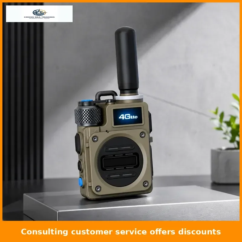 4G LTE IP Network POC Radio 100KM 200KM 5000KM Long Range Global GSM Handy Talky Real PTT SIM Card World Internet mobile