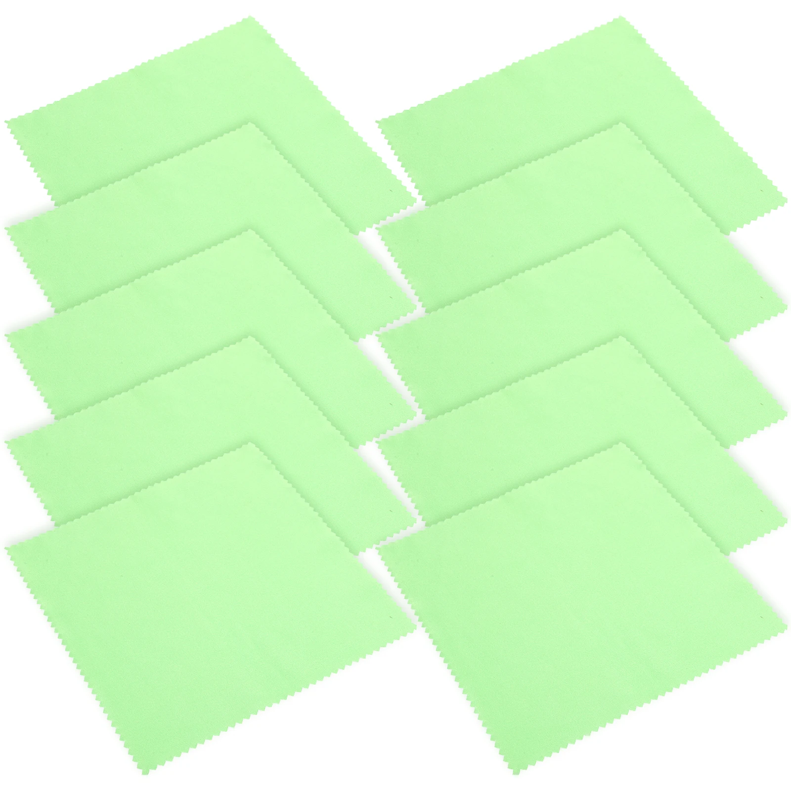 

10 Pcs Musical Instrument Cleaning Cloth Piano Polishing Cloths for Instruments Microfiber Rags