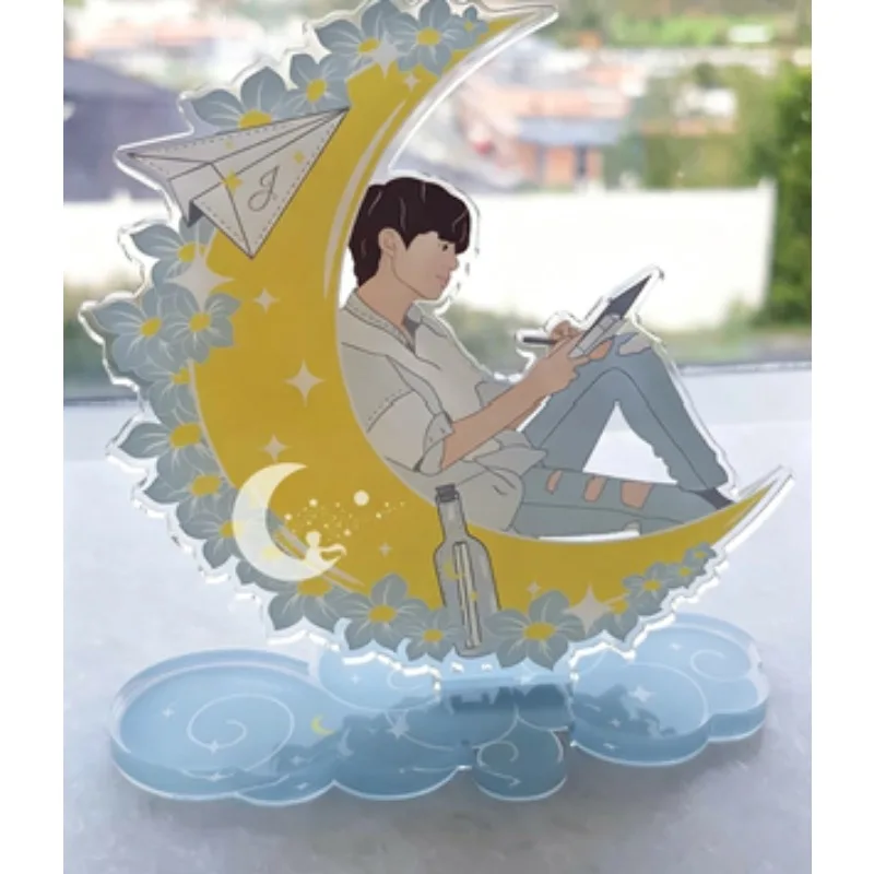 

stand for SHINee Jonghyun The letter Moon Acrylic Standee Cartoon Figure Desktop Decoration Collectible Model Toy Gift