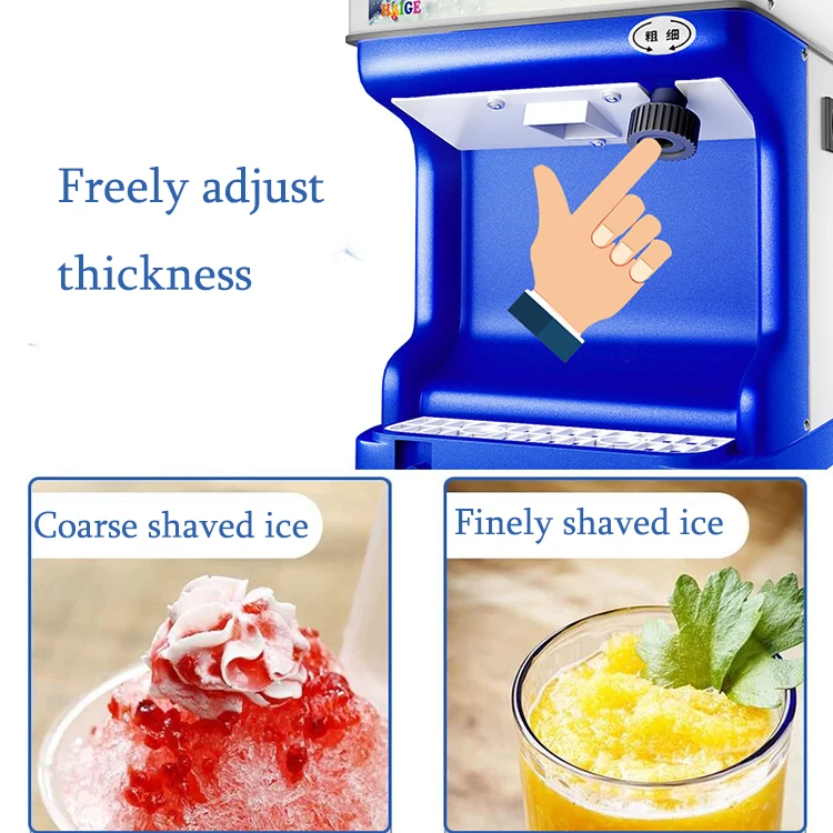 Máquina para Hacer Hielo Raspado, Trituradora de Hielo Eléctrica