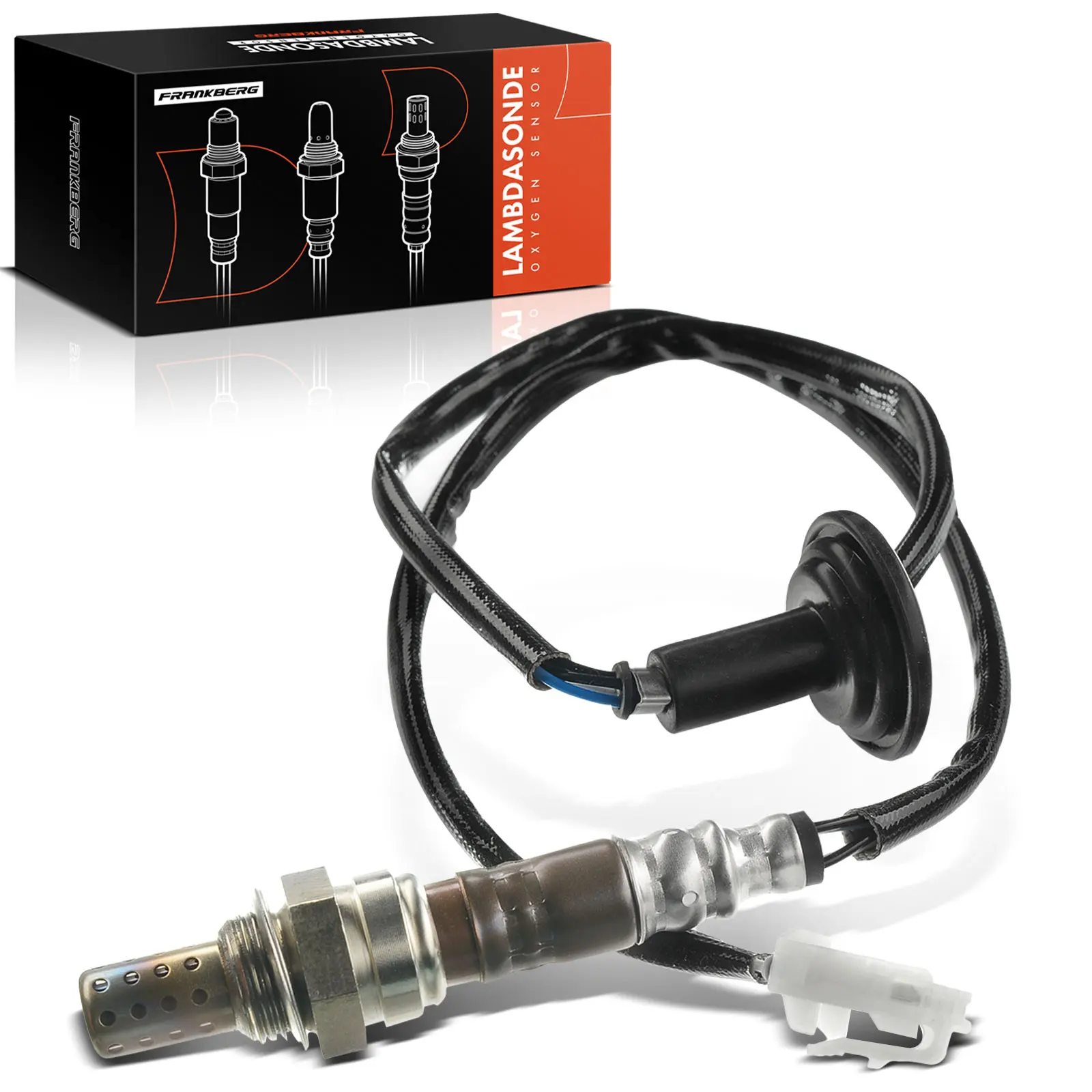 Frankberg 1x Lambdasonde Katalysator Diagnostische Sonde voor Toyota Avensis T22 Liftback RAV 4 II A2 DOX-0233 89465-42120