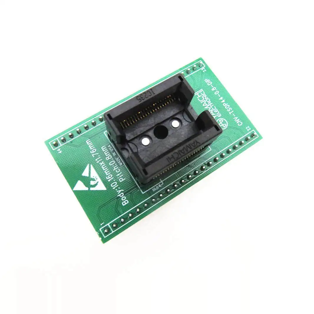Imported TSOP44/DIP test socket TSOP44 memory burning socket IC aging socket socket programming socket