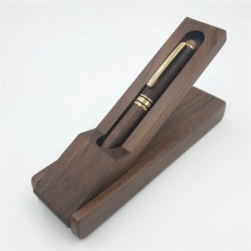 Wooden Fountain Pen Set Elegant Stylish Design Perfect for Birthday Anniversary Fathers Day Graduation Gift Case Pens for Gifts
