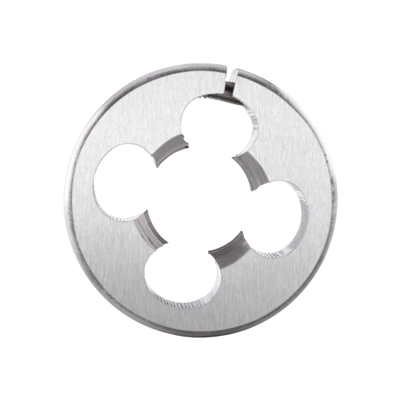 

VOKET HSSE AR-D Round Die UNC 2-56 4-40 6-32 8-32 10-24 1/4 Machine Thread Screw Threading Die For Tapping External Thread