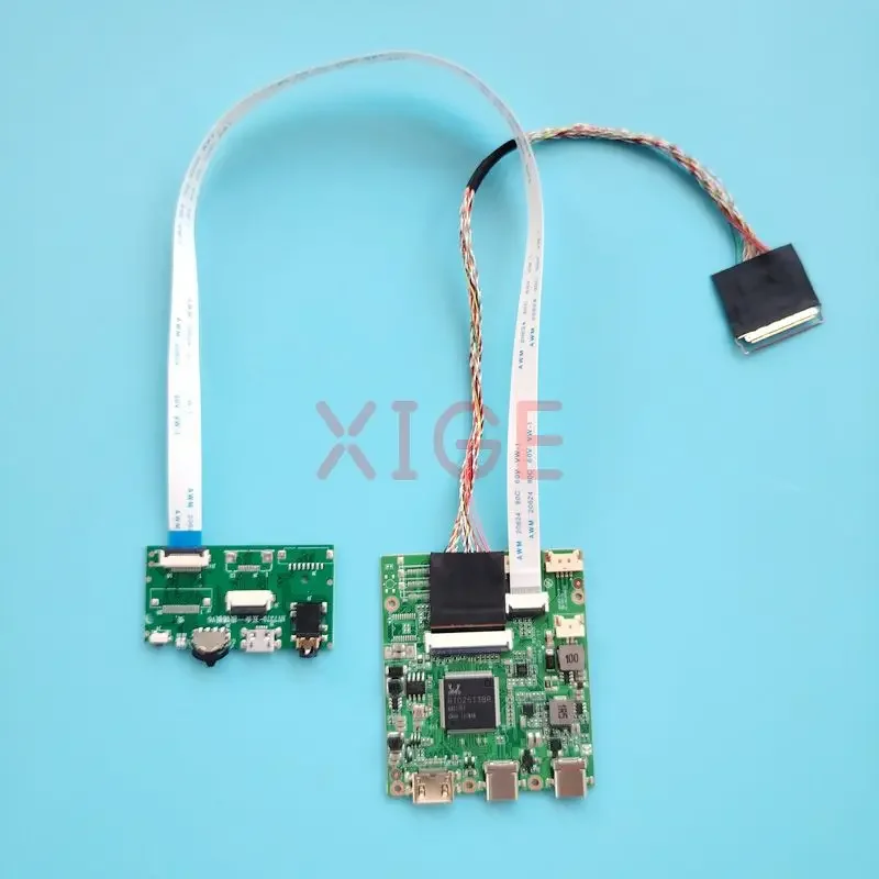 

For HSD173PUW1-A/A00/A01 Mini-HDMI TYPE-C Micro USB LVDS 40 Pin DIY Kit 1920*1080 Screen Controller Driver Board Laptop Display