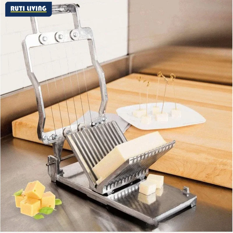 Cheese slicing and dicing machine