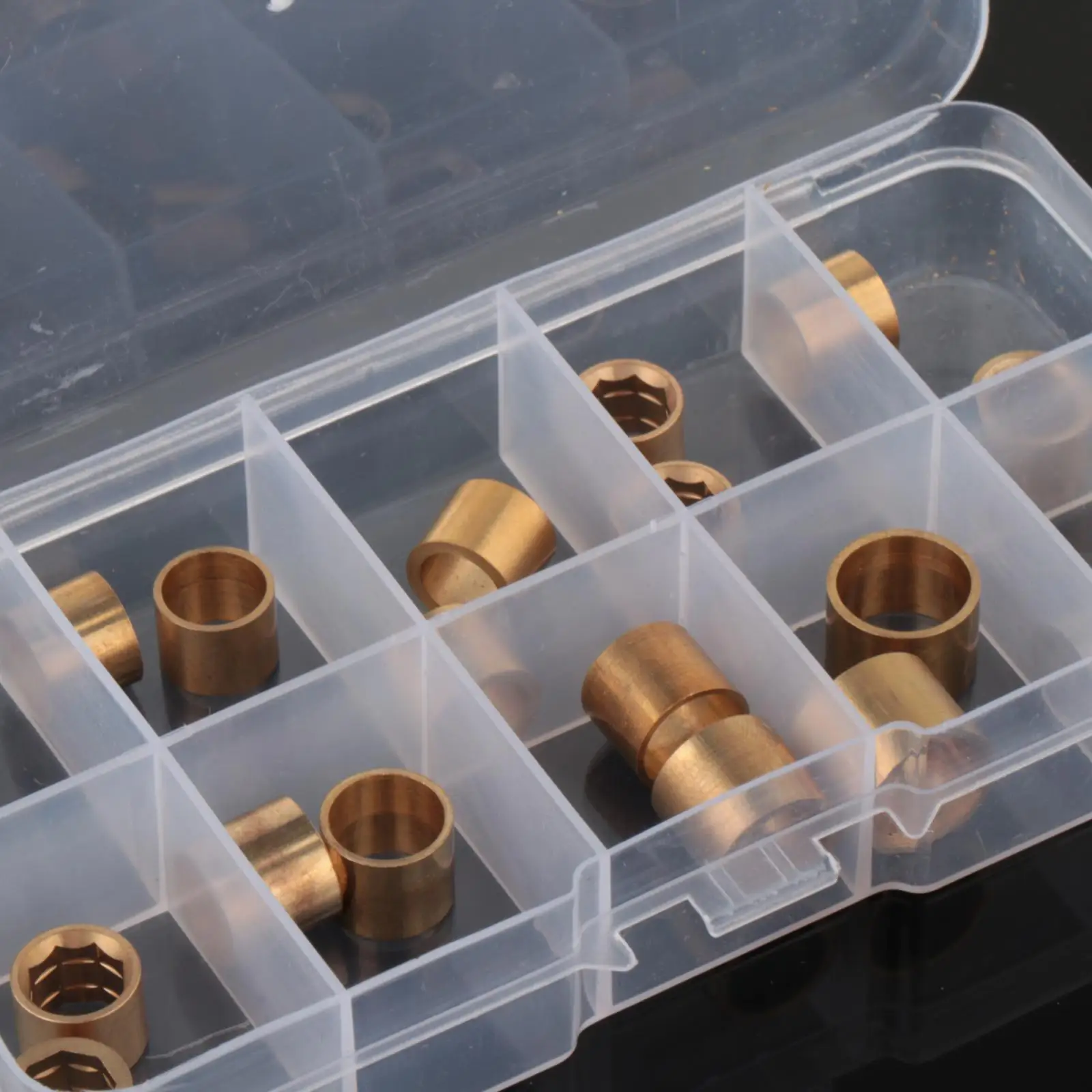 

Wear Resistant Copper Pool Cue Ferrules Billiard Cue Tips Replacement for Snooker Stick Maintenance Accessories Set