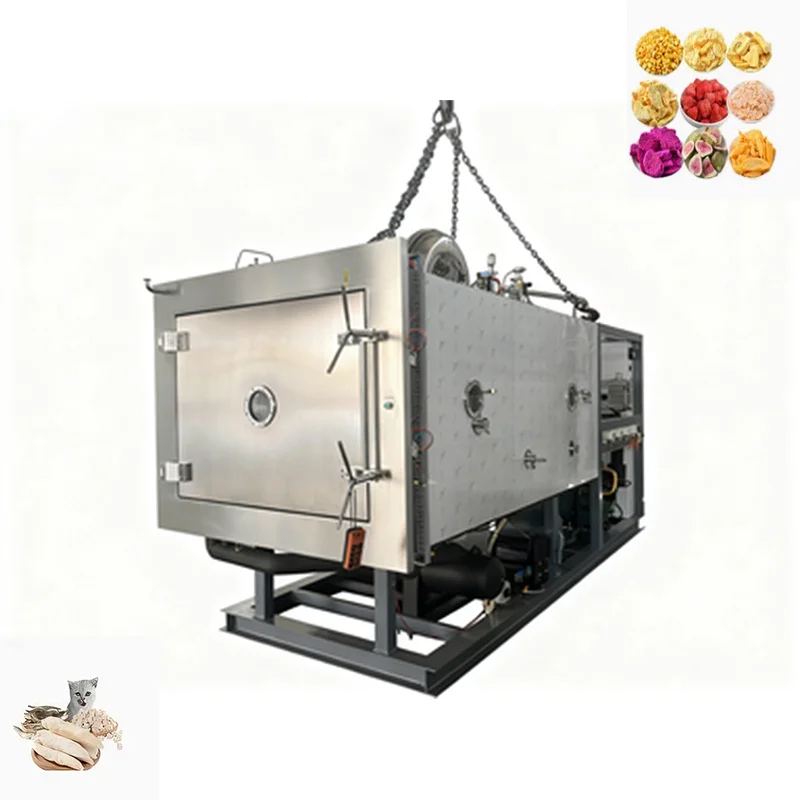 Lyophilizer Home Vacuum Freeze Dryer, Safe Low Temp Drying for Homemade Freeze Dried Pet Food