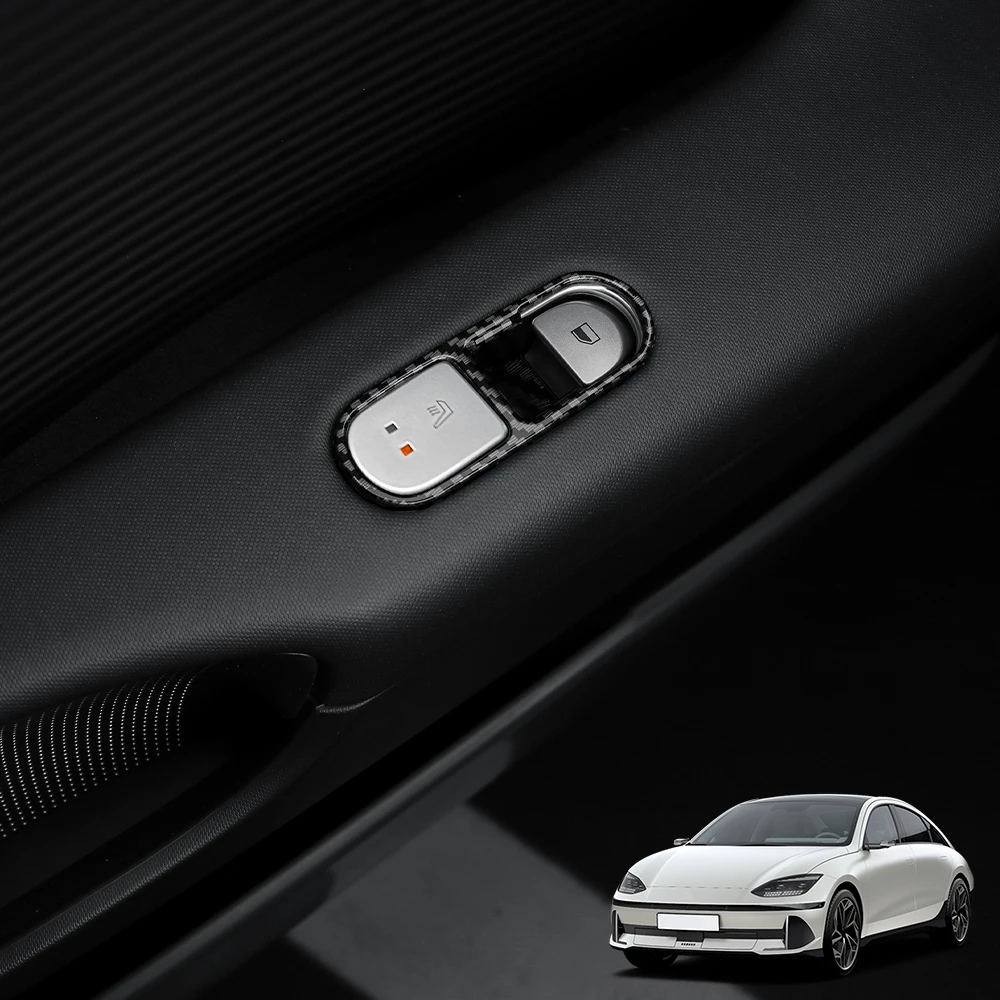 

Накладка на кнопку управления стеклоподъемником заднего ряда для Hyundai IONIQ 6 2023-2025 (левый/правый руль), аксессуары для интерьера автомобиля