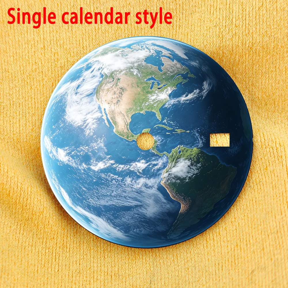 Dial 28.5MM NH35 Dials Solar System Eight Planets Pattern Dial Planetary Dial High quality DIY NH35 Watch Face Replace parts