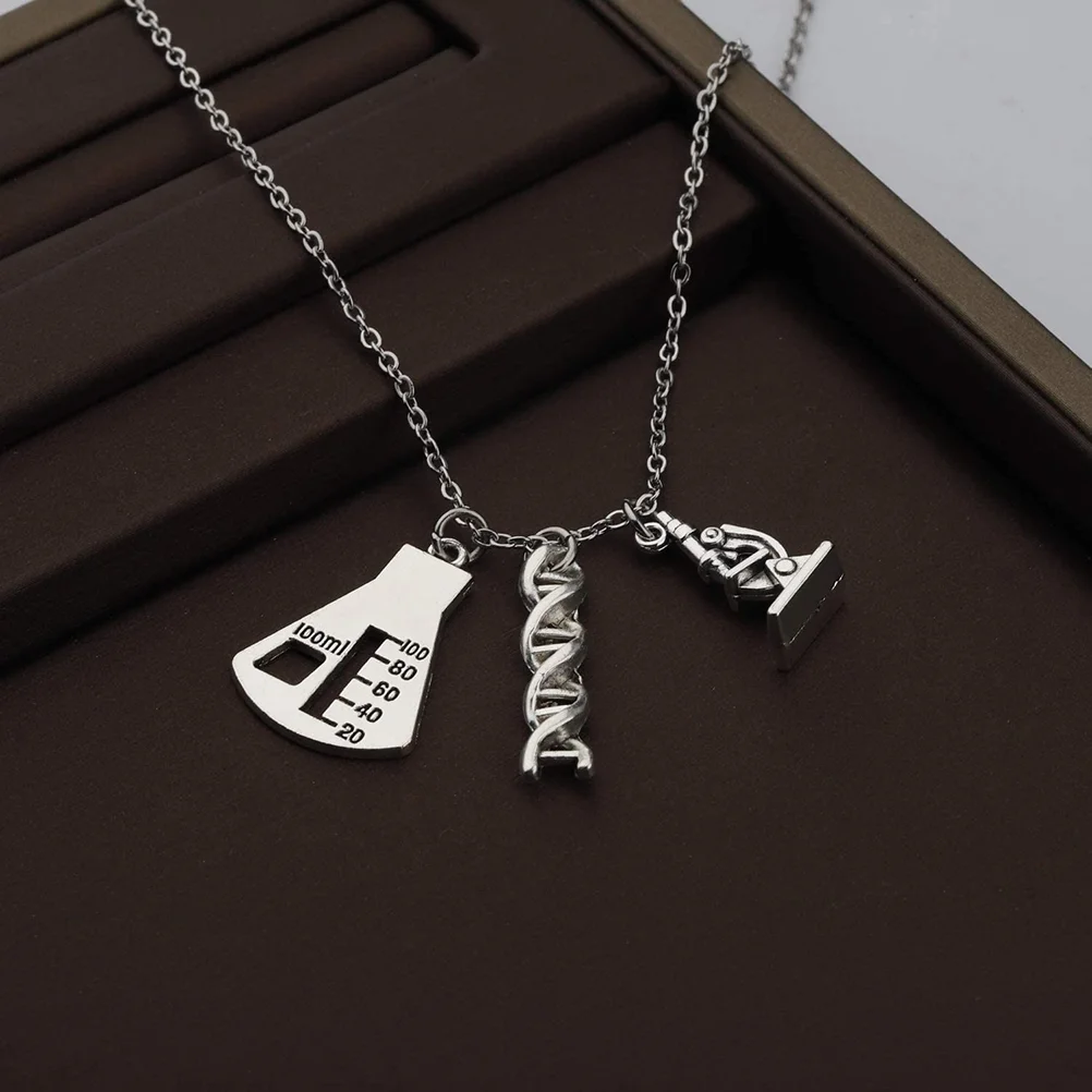 Necklace Creative Pendant Clavicle Chain Daily Wear Teachers' Day Gift Alloy for Women Visual Enjoyment