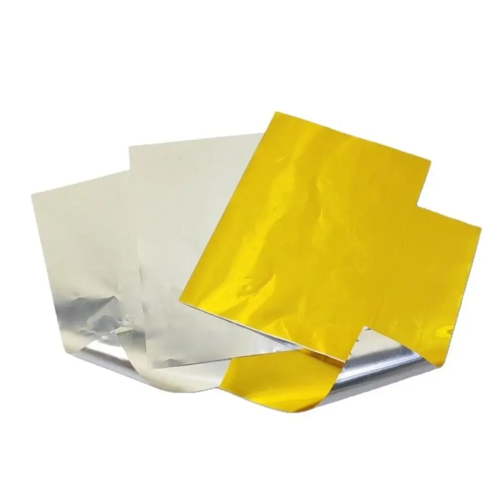 70 micron Thick Engraving Drawing paper Gold Foil Handmade Aluminum Foil Art Paper Engraving 20*30cm Foil Paper