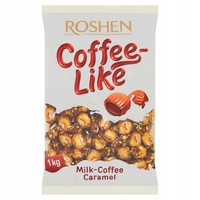 Roshen CoffeeLike Caramels stuffed 1 kg