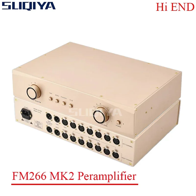 

SUQIYA-FM266 MK2 Fever Fully Balanced Front Stage Preaudio Amplifier Reference To The Swiss Famous FM Line