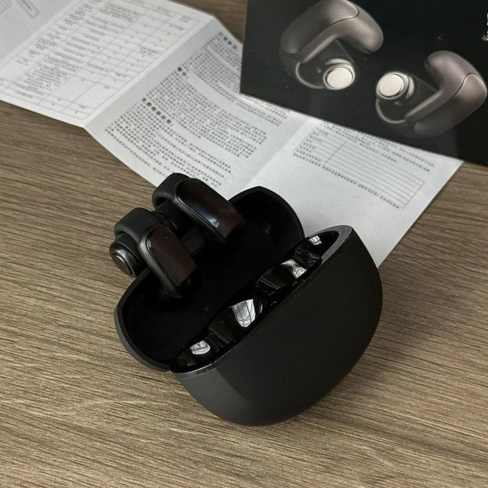 Novo forultra clipe de orelha aberto fones de ouvido bluetooth formv12 espaço áudio esportes não no ouvido com cancelamento de ruído fone de ouvido