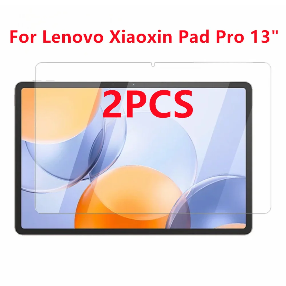 2 PCS 9H Tempered Glass Screen Protector For Lenovo Xiaoxin Pad Pro 13 (13 Inch) Bubble Free Anti Scratch Tablet Protective Film