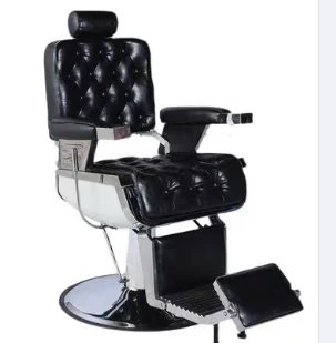 

Men's hair cutting, ironing, dyeing, retro hairdressing, lifting and rotating lounge chair