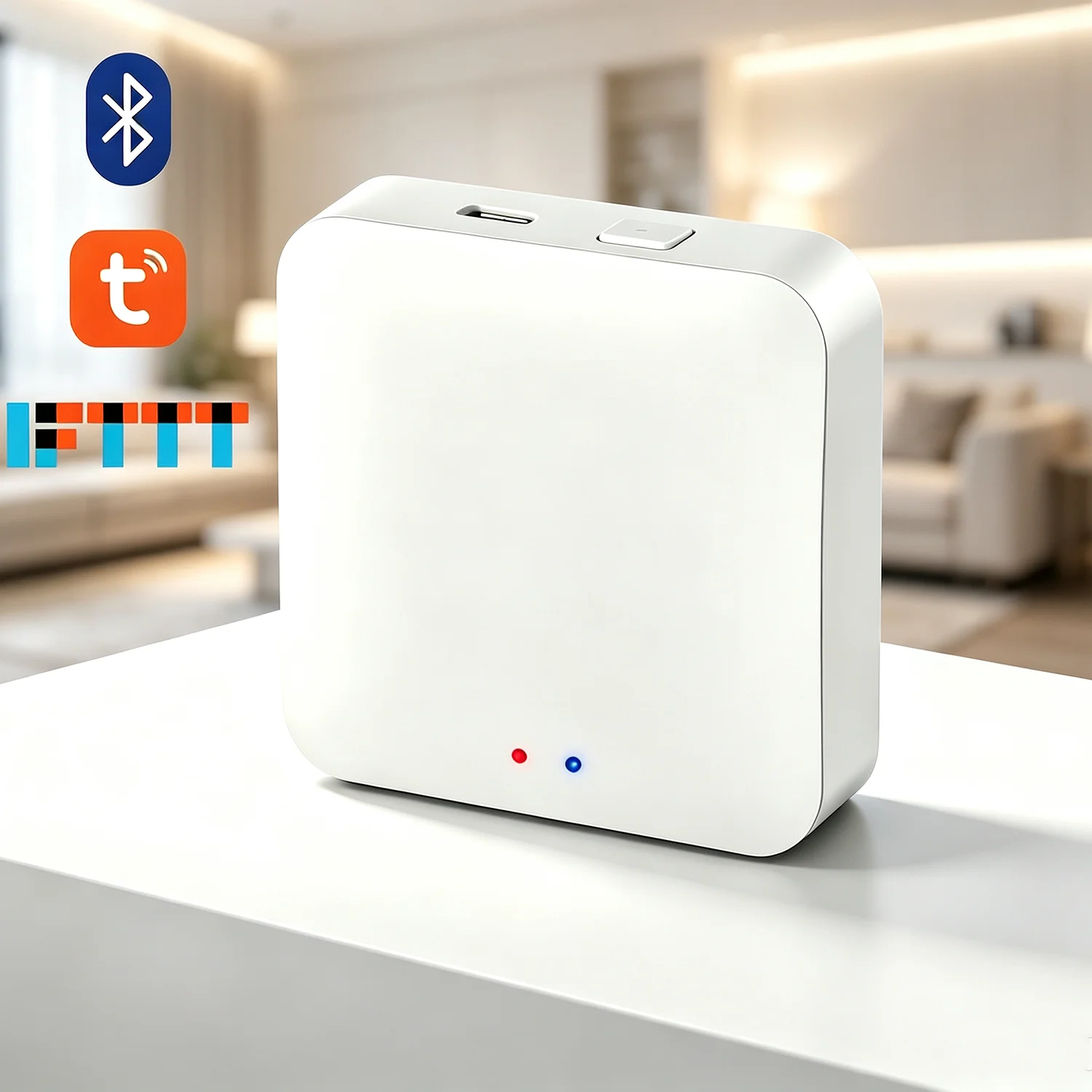 2026 Tuya ZigBee Multi-mode Gateway Hub Smart Home WiFi Bridge Bluetooth Mesh Smart Life Remote Control Works With Google Alice